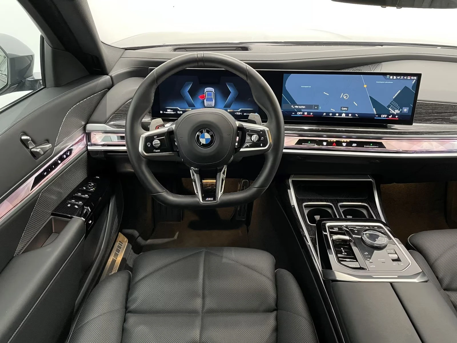 BMW 740 xDRIVE/299HP/MSPORT/360/B&W/HUD/PANO/ACC/589z, снимка 10 - Автомобили и джипове - 55258478
