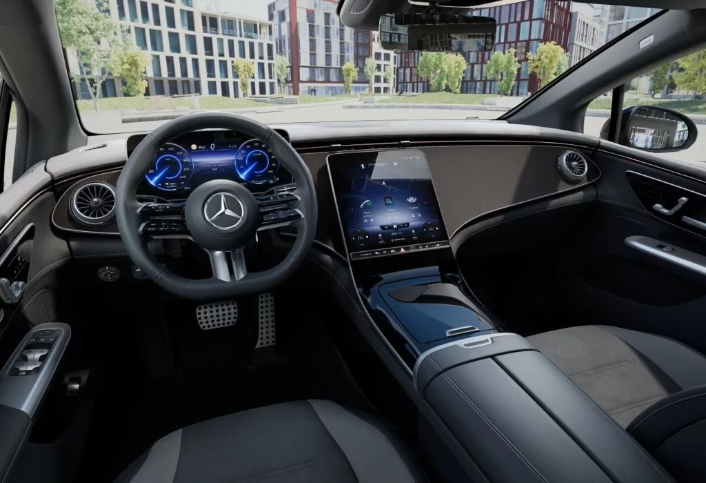 Mercedes-Benz EQE 350 AMG LINE Гаранция до 09.2030г!!!, снимка 7 - Автомобили и джипове - 54773977