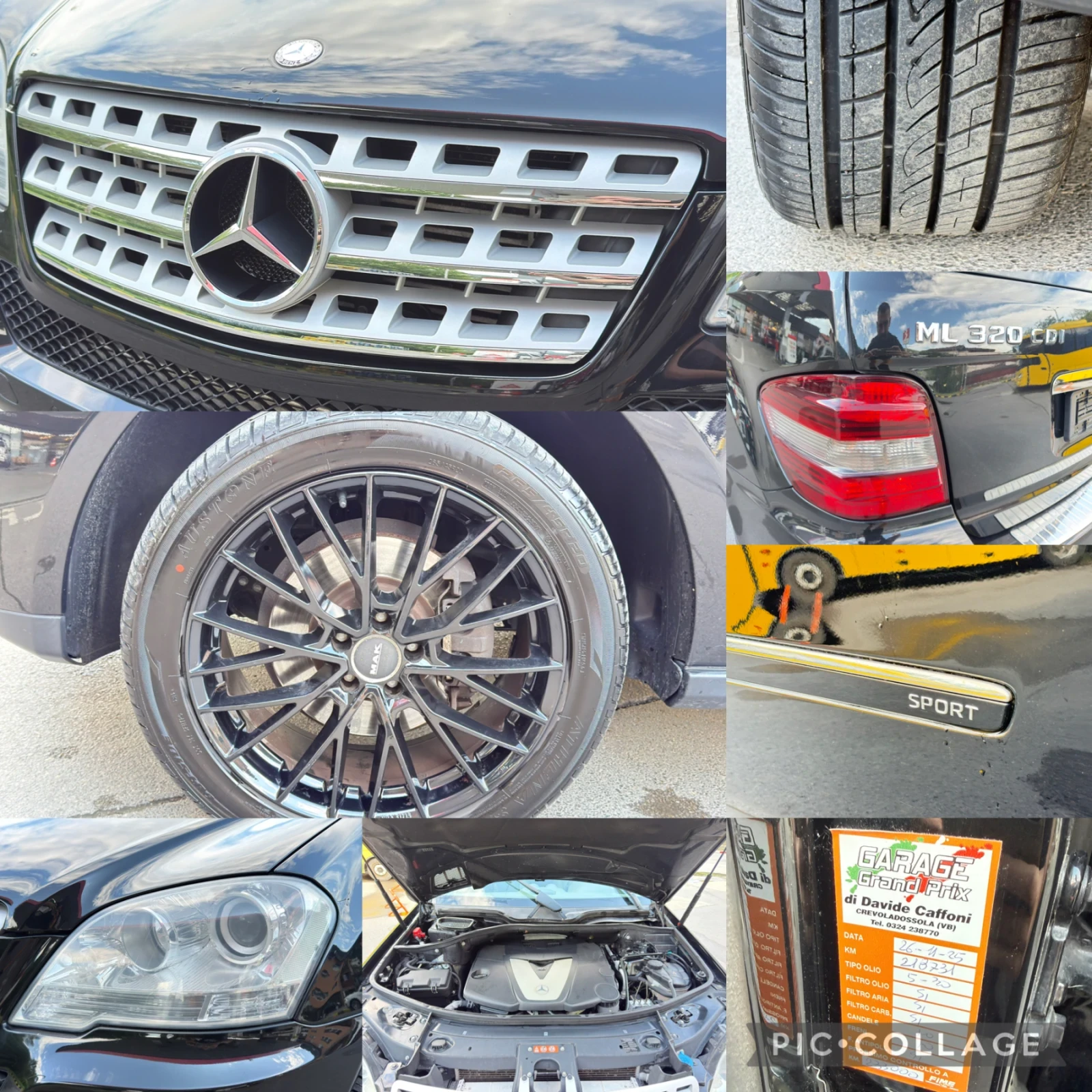 Mercedes-Benz ML 320 3.2CDI Facelift/OFFROAD/4x4/Navi, снимка 16 - Автомобили и джипове - 55253498