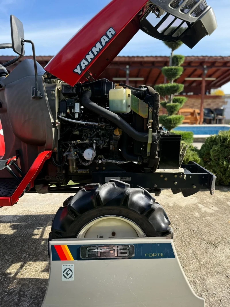 Трактор Yanmar AF-16, снимка 9 - Селскостопанска техника - 52402130