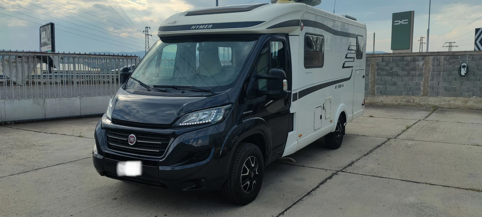 Кемпер HYMER / ERIBA EX578 garage/automat, снимка 1