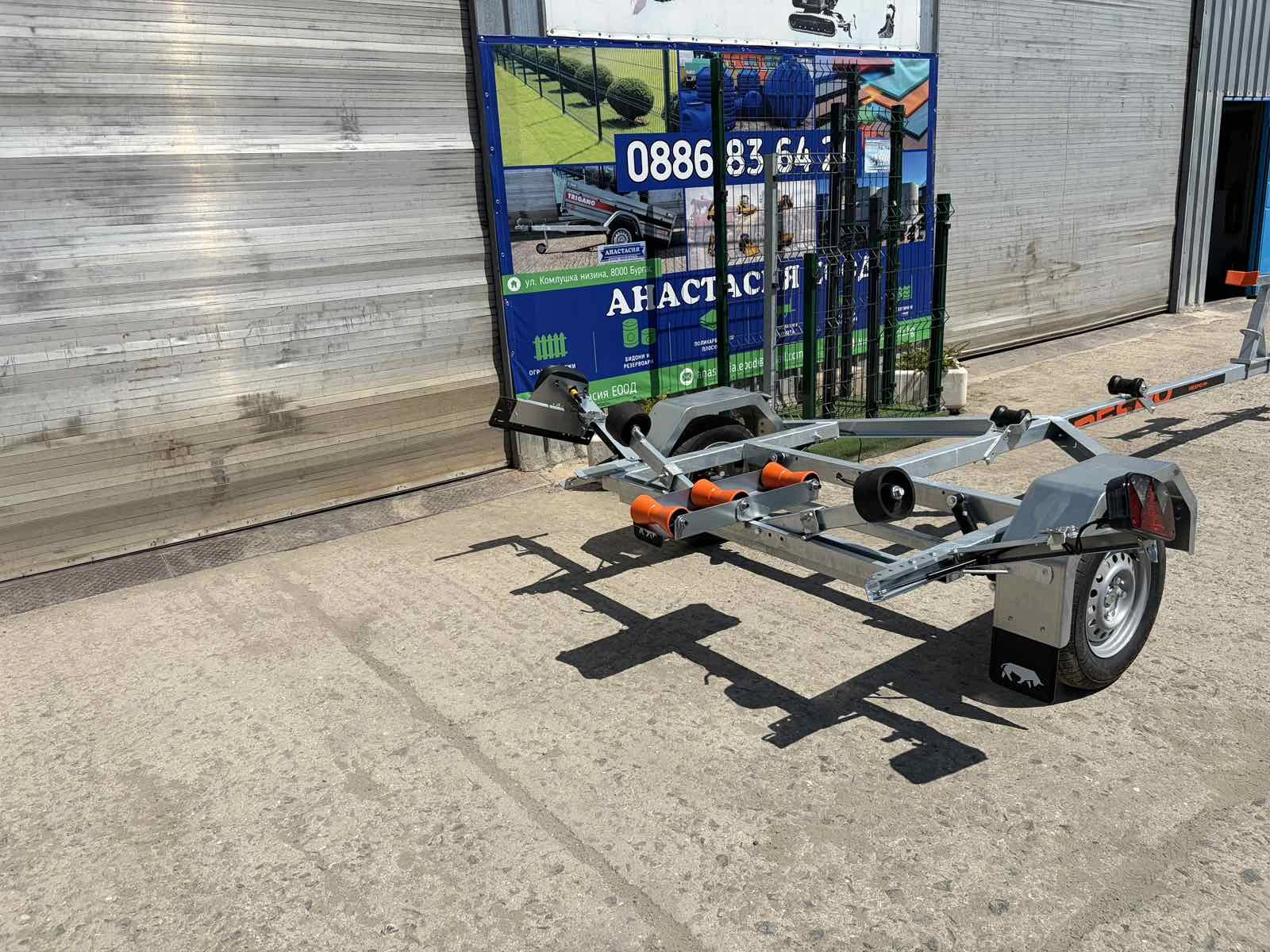 За автомобил RESPO Колесар за лодка до 5.00м 750V511L191, снимка 3 - Ремаркета - 55473467