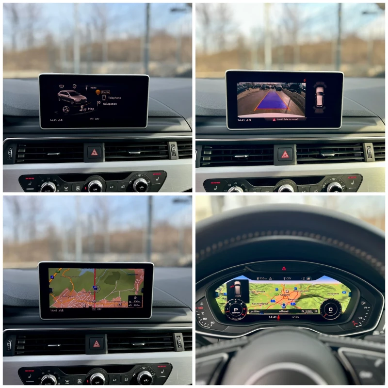 Audi A4 * 3X-S-LINE* 50TDI-286HP* VIRTUAL COCKPIT* 8-ZF* , снимка 16 - Автомобили и джипове - 49136110