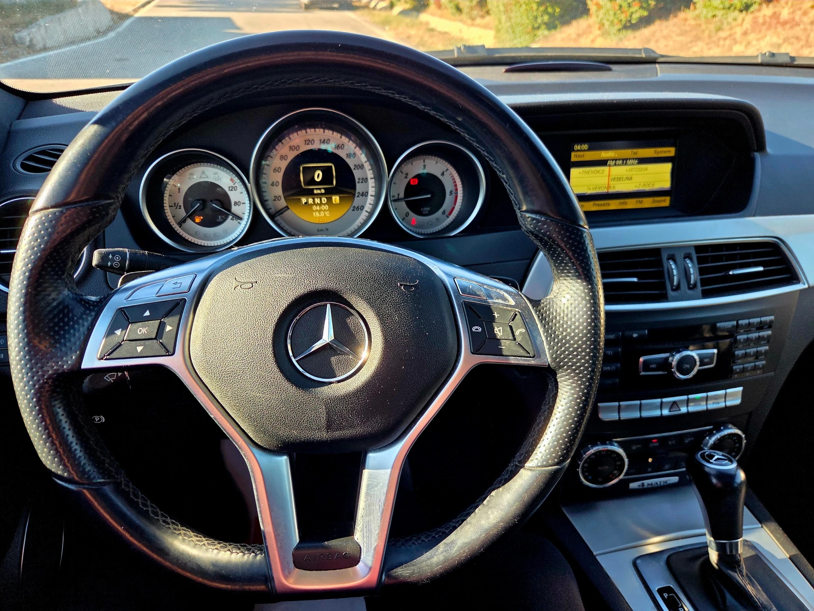 Mercedes-Benz C 250 AMG OPTIC/4MATIC , снимка 15 - Автомобили и джипове - 56336961