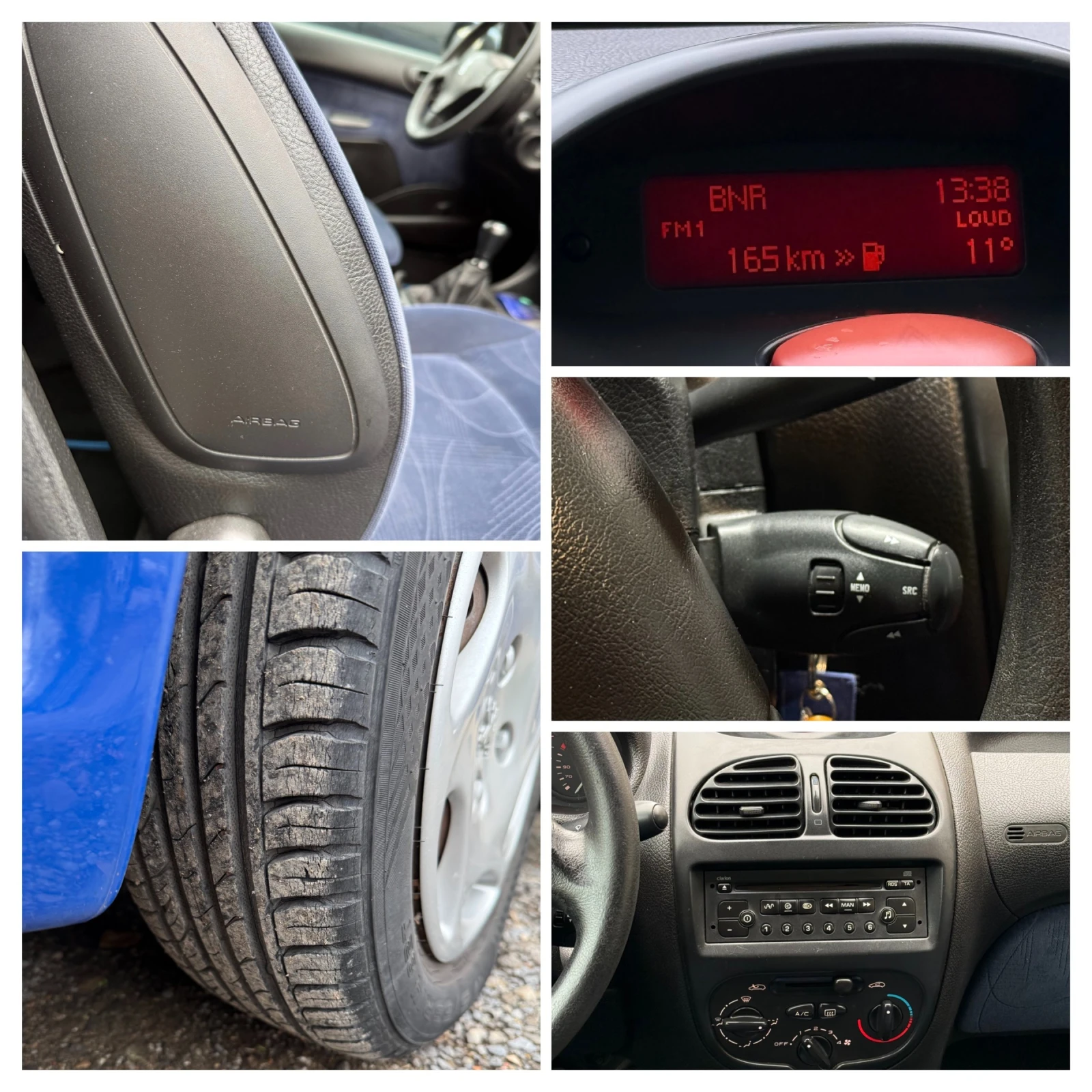 Peugeot 206 1.4i , снимка 16 - Автомобили и джипове - 56726191