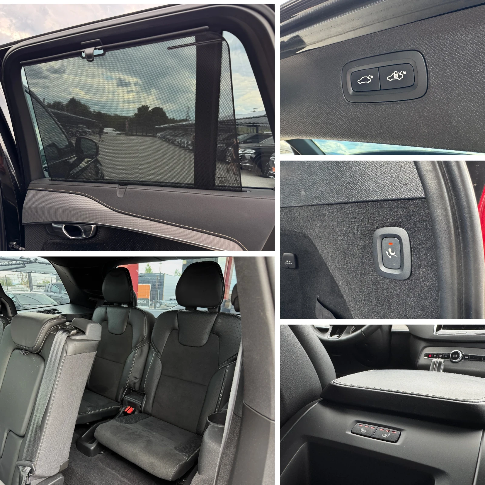 Volvo Xc90 B5* R-DESIGN* FACELIFT* BLACK EDITION* 7 МЕСТА* , снимка 16 - Автомобили и джипове - 55252806