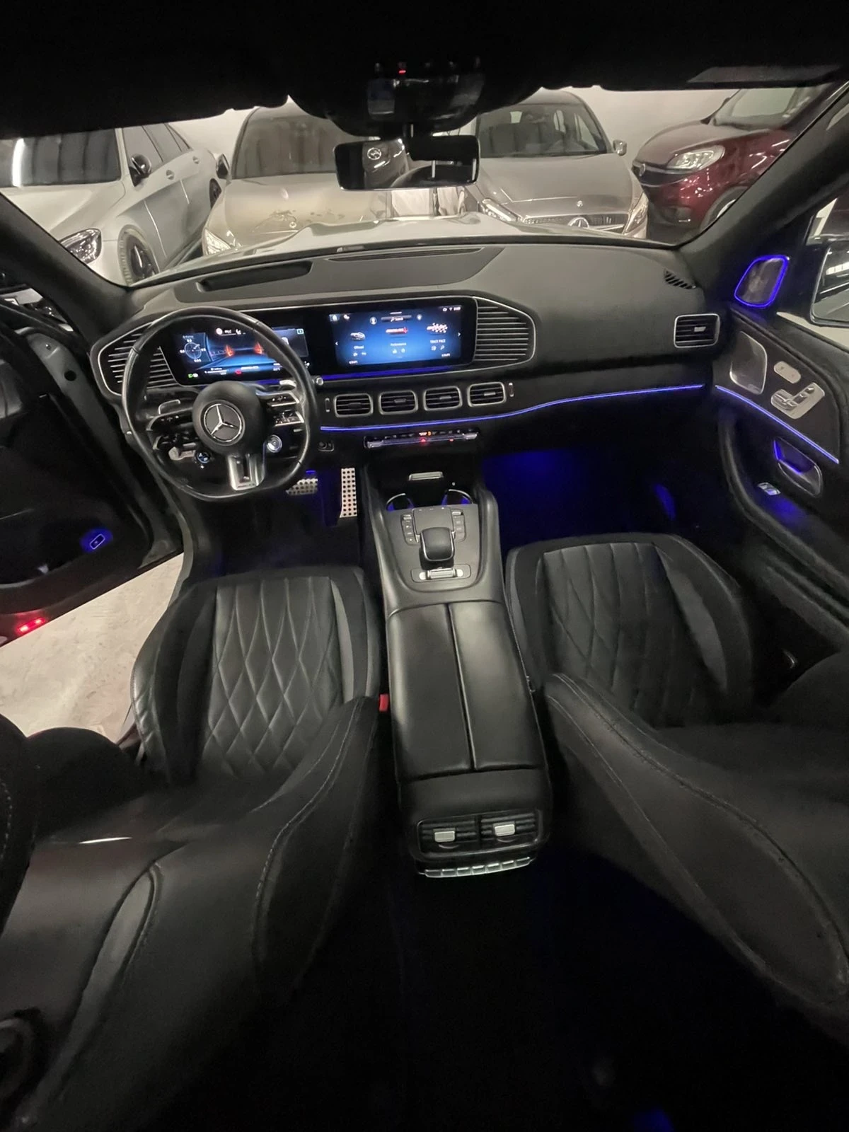 Mercedes-Benz GLS 63 AMG Burm 4D/Панор/вакум/обдух/ФУЛЛ!!!, снимка 17 - Автомобили и джипове - 56202102