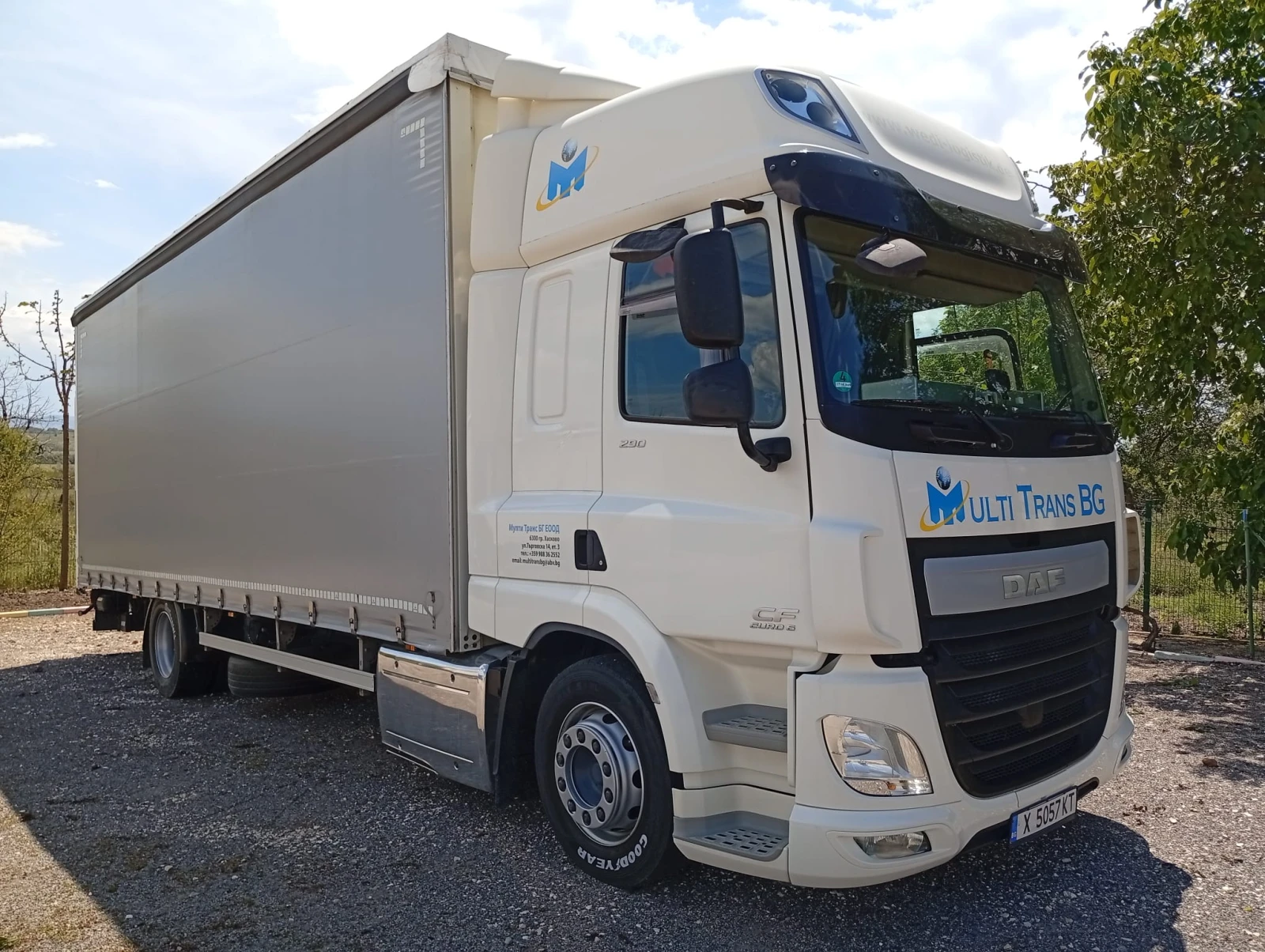 Daf CF Euro 6 , Д-8.15m., В-3m, падащ борд - изображение 2