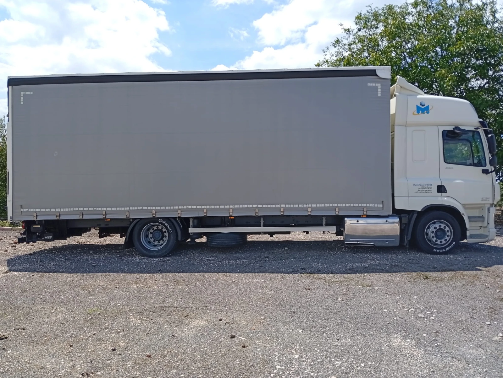 Daf CF Euro 6 , Д-8.15m., В-3m, падащ борд - изображение 3