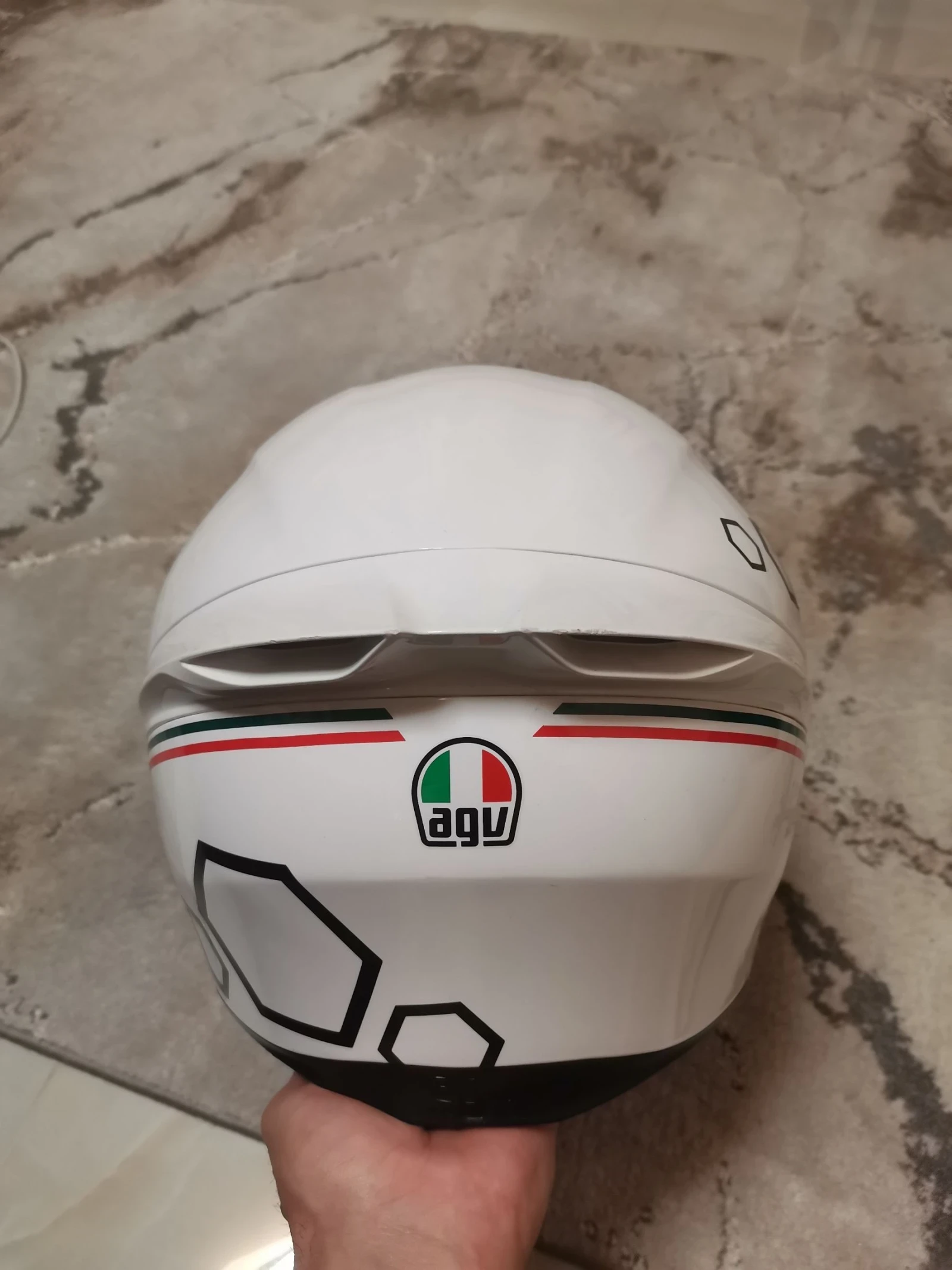 Продавам каска AGV, снимка 5 - Части - 55065424