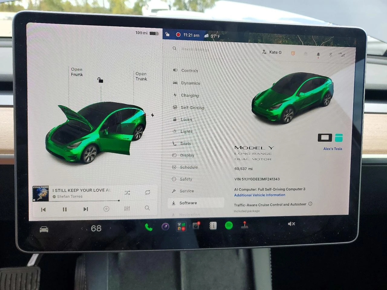 Tesla Model Y * LONG* RANGE* AWD* , снимка 9 - Автомобили и джипове - 56553866