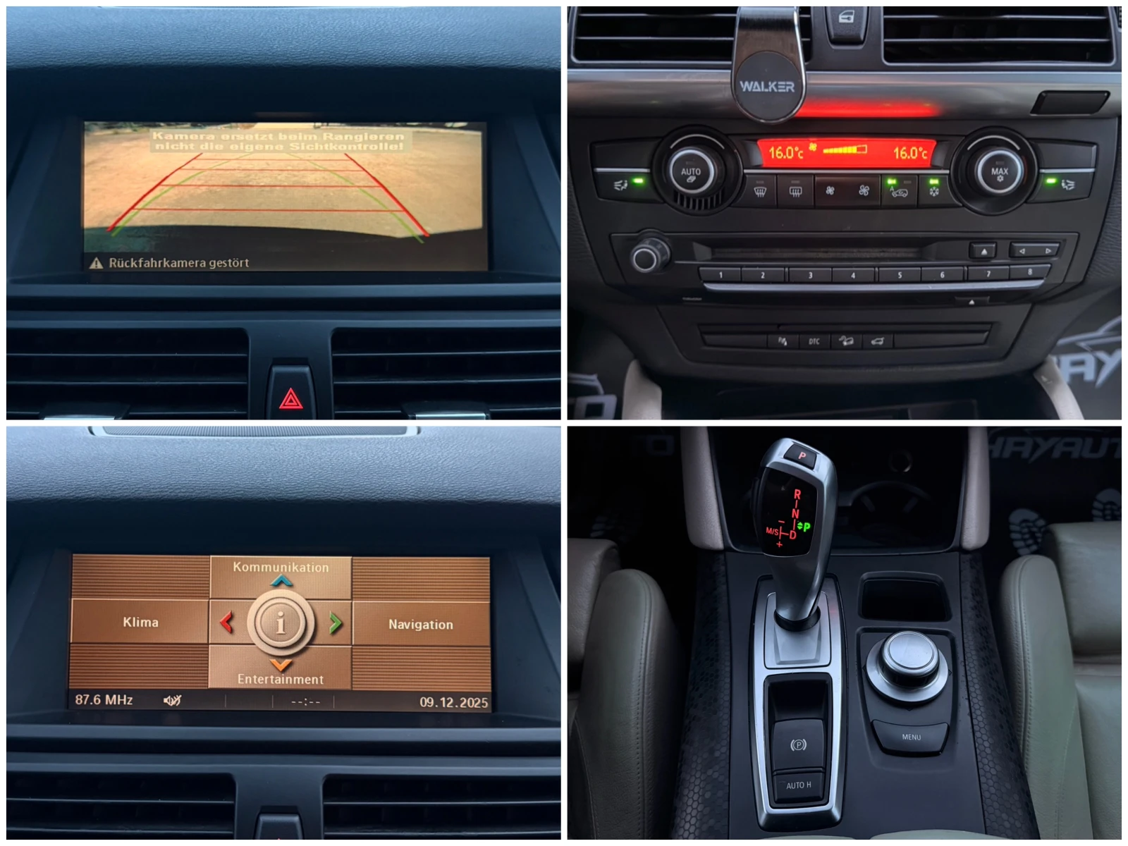 BMW X6 35d= xDrive= Sport Pack= TV= Камера= Панорама= , снимка 16 - Автомобили и джипове - 55413196