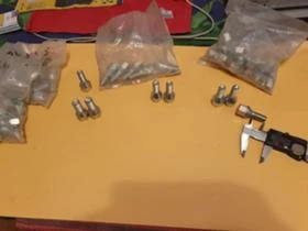 Болтове за алуминиеви и метални джанти USC Italy , снимка 1