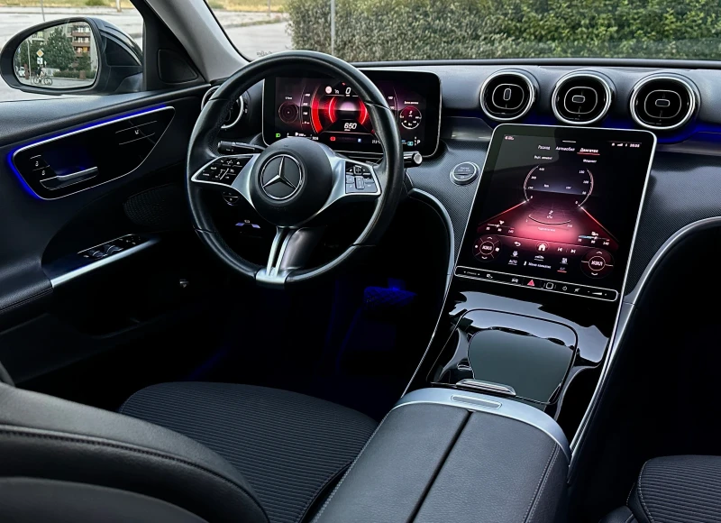 Mercedes-Benz C 220 d EQ Boost Mild Hybrid 2022 ПЪЛНА ИСТОРИЯ , снимка 8 - Автомобили и джипове - 50979824