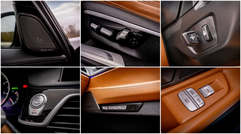 BMW 740 xDrive-РЕГИСТРИРАНА-ПЕРФЕКТНА-ГАРАНЦИЯ, снимка 17 - Автомобили и джипове - 52648122