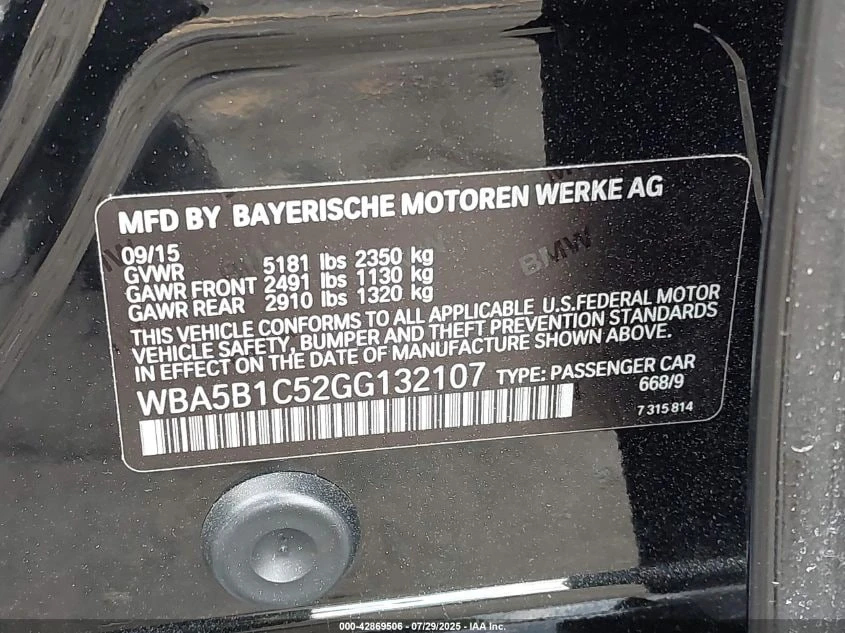 BMW 535 * АВТО КРЕДИТ* ЦЕНА ДО БГ * СЕРВИЗНА ИСТОРИЯ *  | Mobile.bg — изображение 16