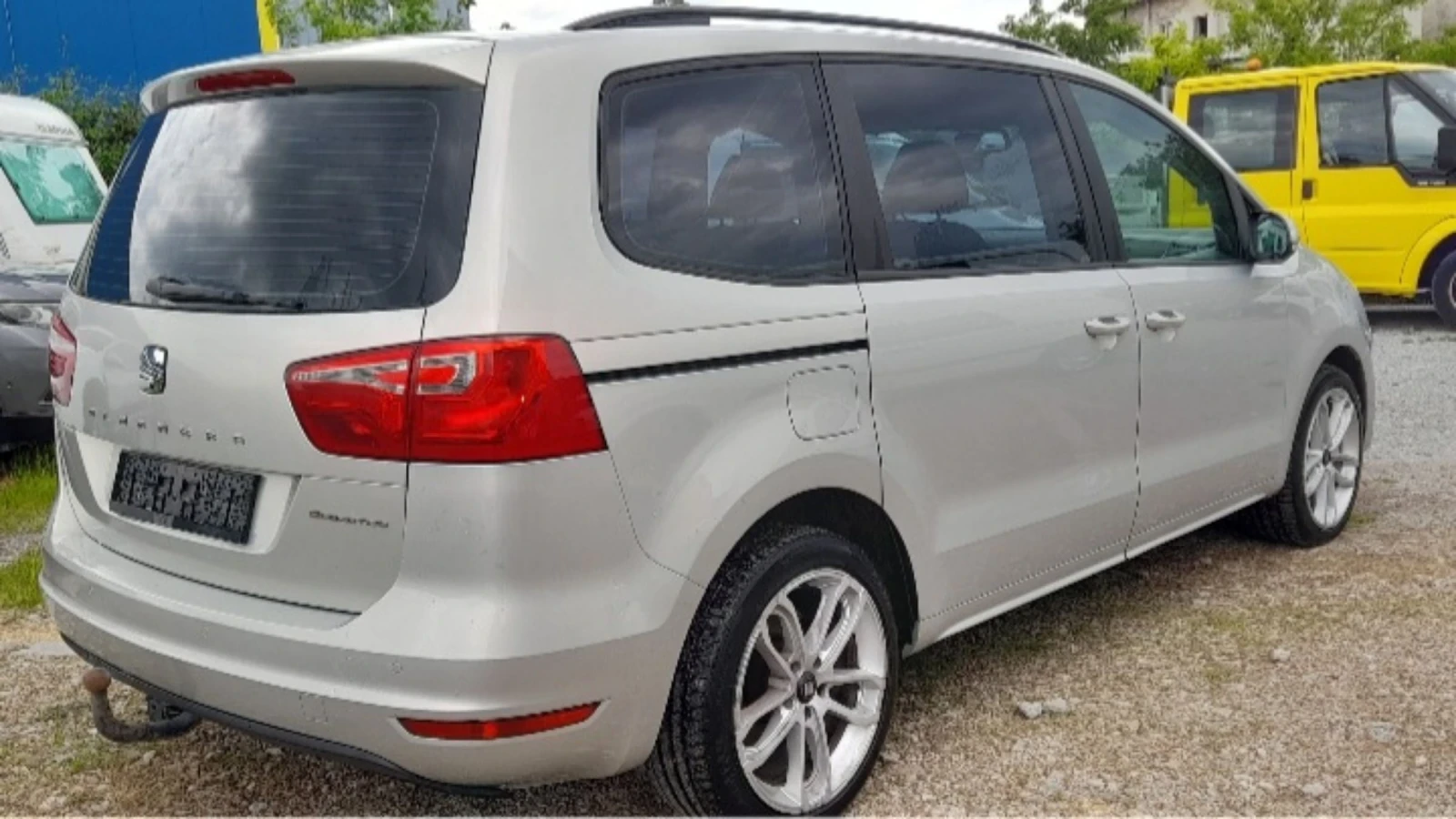 Seat Alhambra 2.0TDI DSG 6+ 1m , снимка 3 - Автомобили и джипове - 54662631