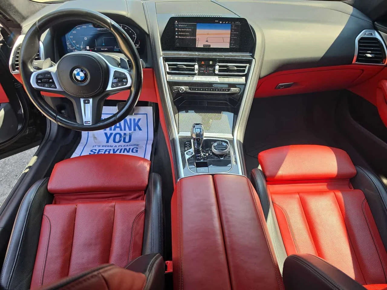 BMW 850 i xDrive | CARFAX | АВТОКРЕДИТ БЕЗ ПЪРВОНАЧАЛНА , снимка 9 - Автомобили и джипове - 55430426