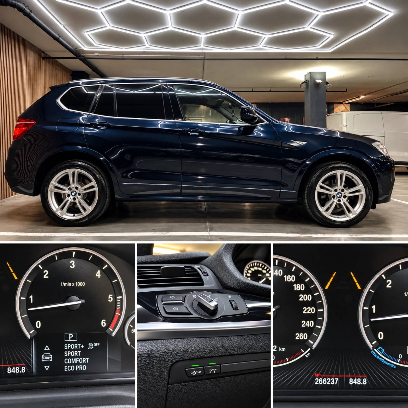 BMW X3 3.0 D XDRIVE::M PACK::PANORAMA::, снимка 12 - Автомобили и джипове - 56007849