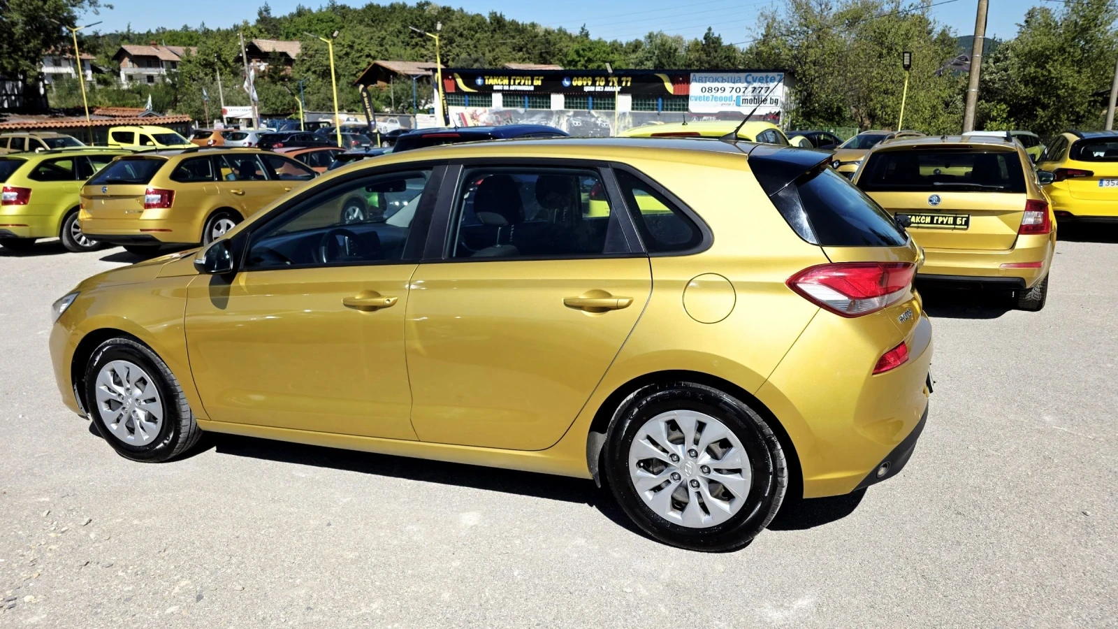 Hyundai I30 1.4-100кс* ЗаводскаГаз* ГОТОВА ЗА ТАКСИ | Mobile.bg — изображение 11