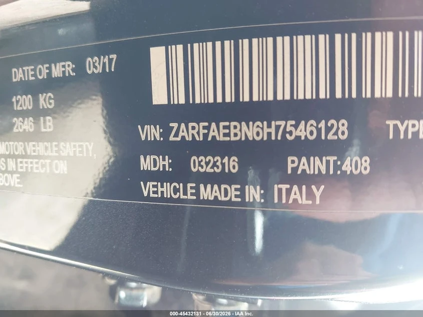 Alfa Romeo Giulia 2.0l Rwd, снимка 9 - Автомобили и джипове - 55586538