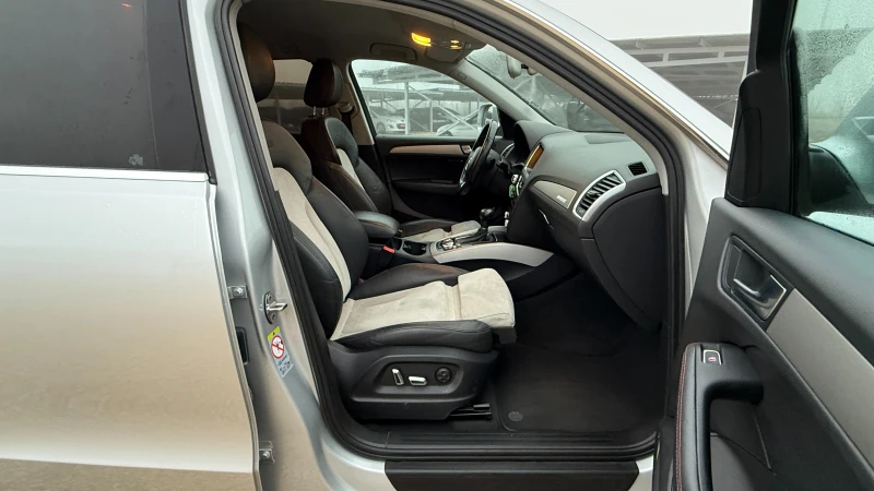 Audi Q5 2.0TDI/177кс/guattro/Sline/SQ5/LED/NAVI/EURO 5B, снимка 14 - Автомобили и джипове - 52855378