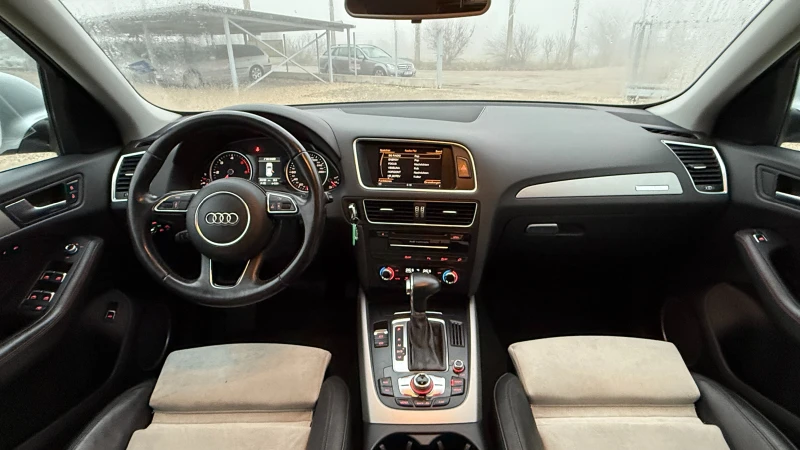 Audi Q5 2.0TDI/177кс/guattro/Sline/SQ5/LED/NAVI/EURO 5B, снимка 11 - Автомобили и джипове - 52855378