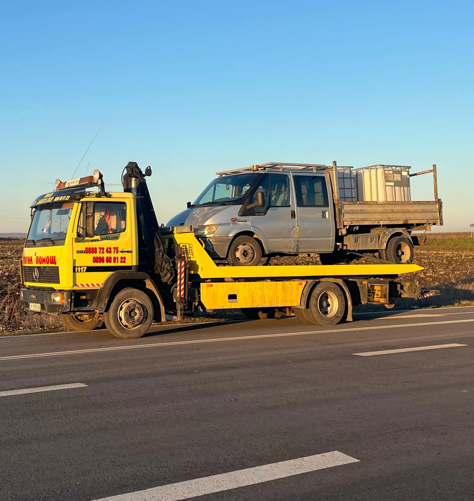 Mercedes-Benz 1117 6.0TD Пътна Помощ  - изображение 10