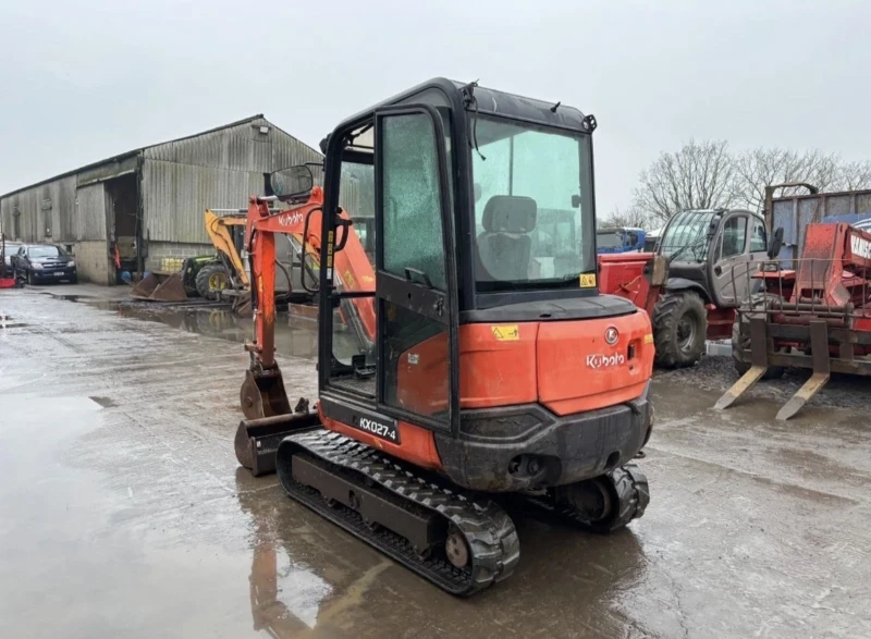 Багер Kubota KH027-4, снимка 4 - Индустриална техника - 53342871
