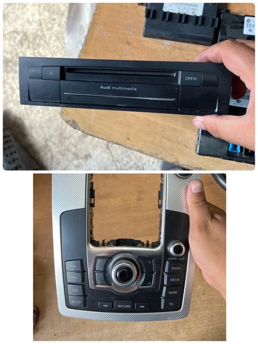 Audi Q7 MULTIMEDIA 4L0035666 MMI3G и MMi бутони 4L0 919 611 face