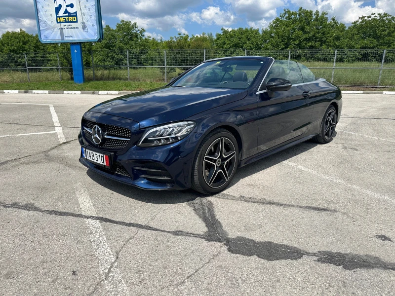 Mercedes-Benz C 220 CABRIO FACE AMG, снимка 1 - Автомобили и джипове - 46573289