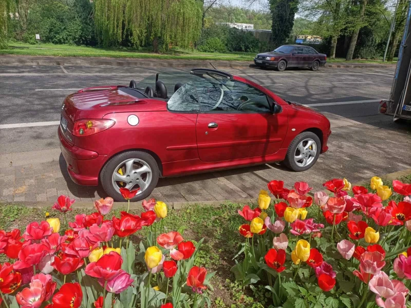 Peugeot 206 CC, снимка 1 - Автомобили и джипове - 47933884