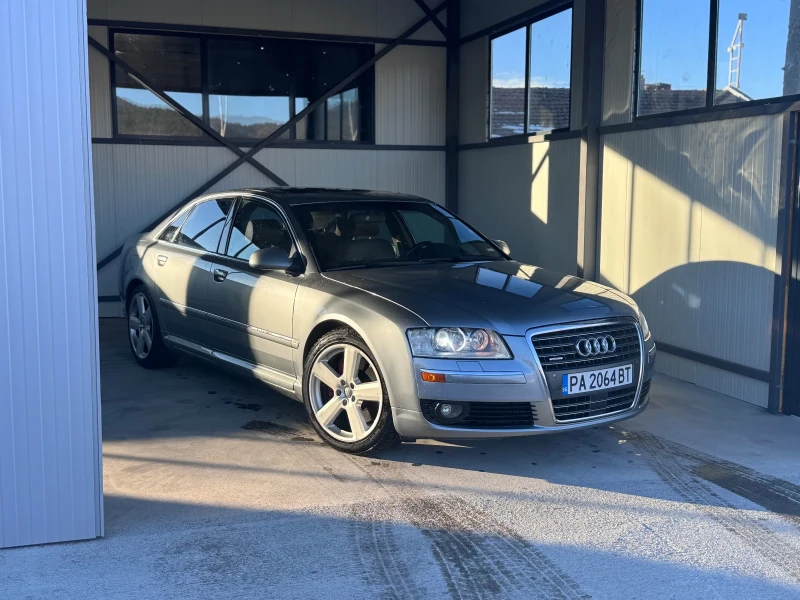 Audi A8 4.2 Газ, снимка 1 - Автомобили и джипове - 48825186