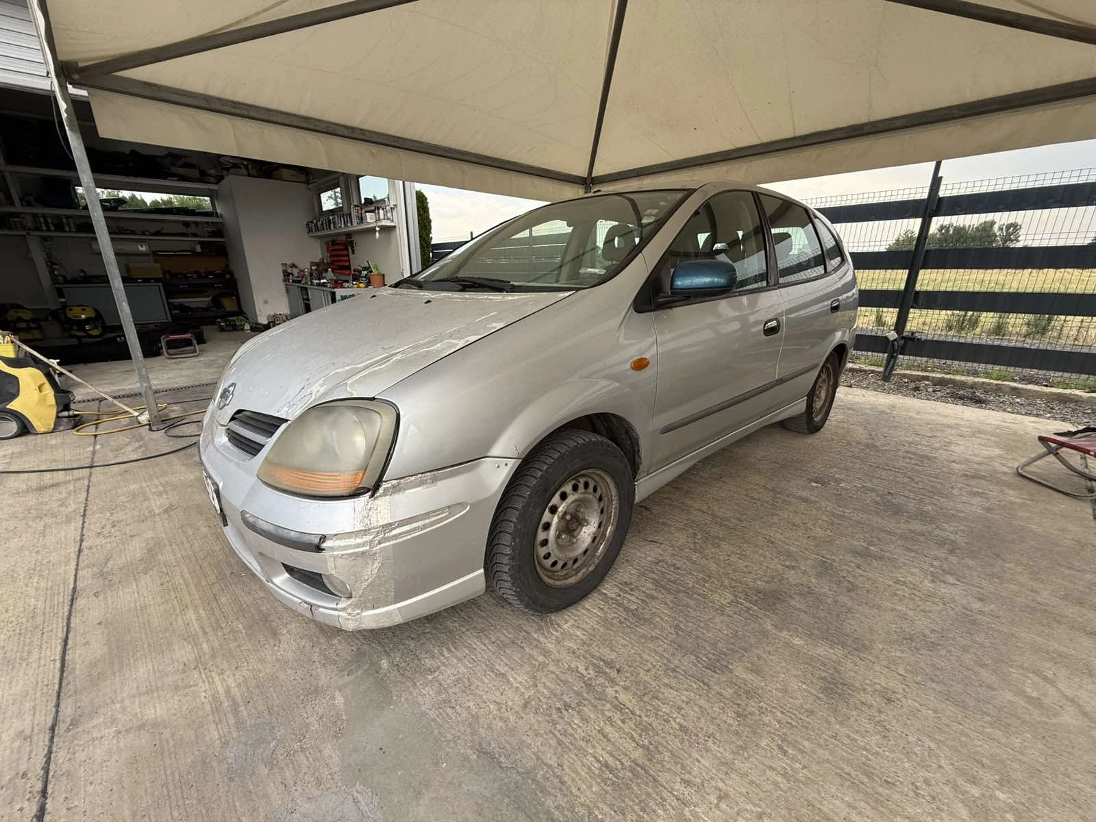 Nissan Almera tino 1.8, Бензин-Газ - изображение 2
