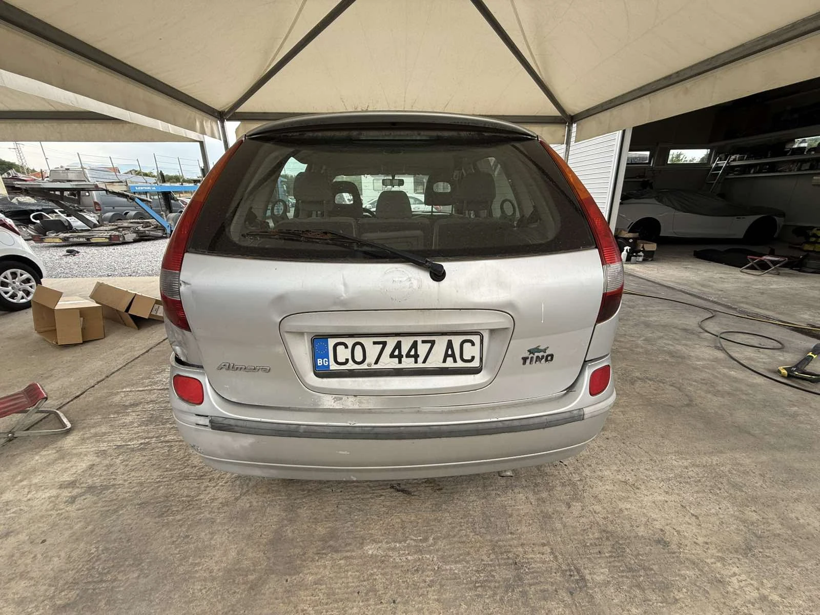 Nissan Almera tino 1.8, Бензин-Газ - изображение 6