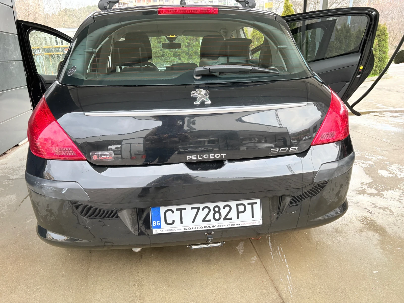 Peugeot 308 1, 6 дизел 92к.с., снимка 2 - Автомобили и джипове - 53937536