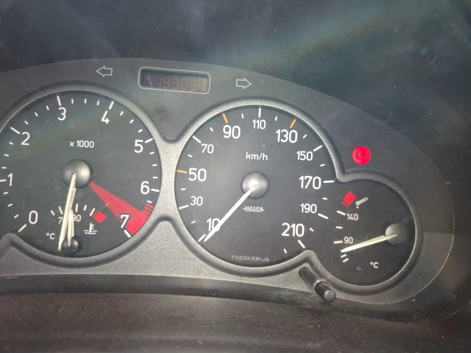 Peugeot 206 2.0 D 90 к.с., снимка 8 - Автомобили и джипове - 56039245