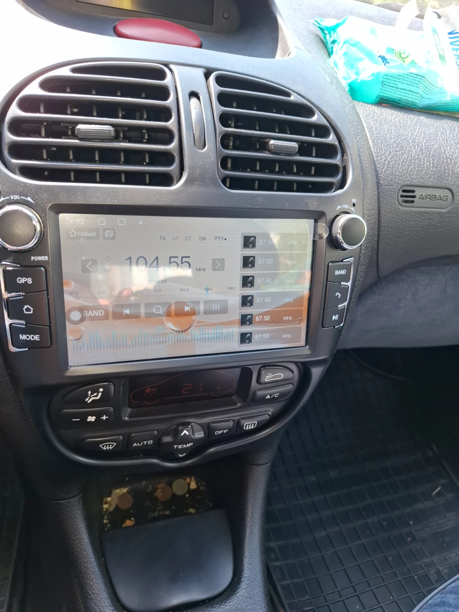 Peugeot 206 2.0 D 90 к.с., снимка 9 - Автомобили и джипове - 56039245