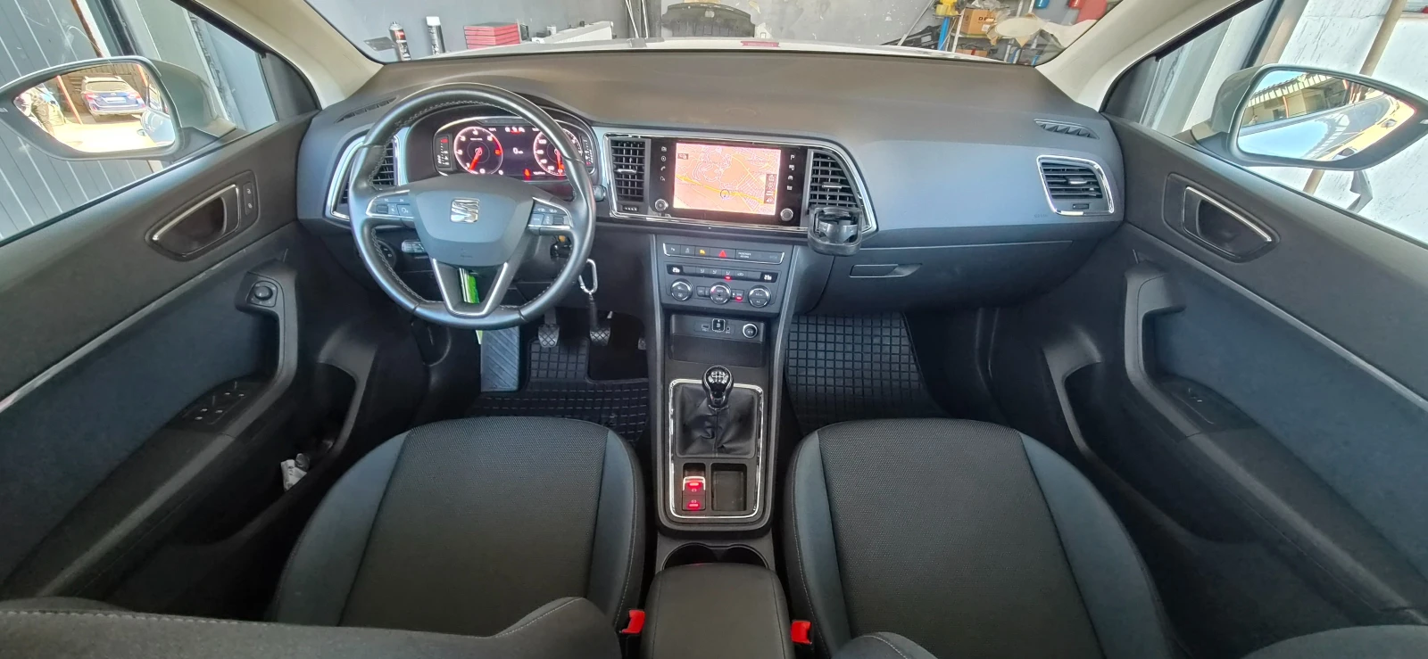 Seat Ateca 2.0 TDI  LED DIGITAL 150 к.с. 126 000km., снимка 10 - Автомобили и джипове - 53801199