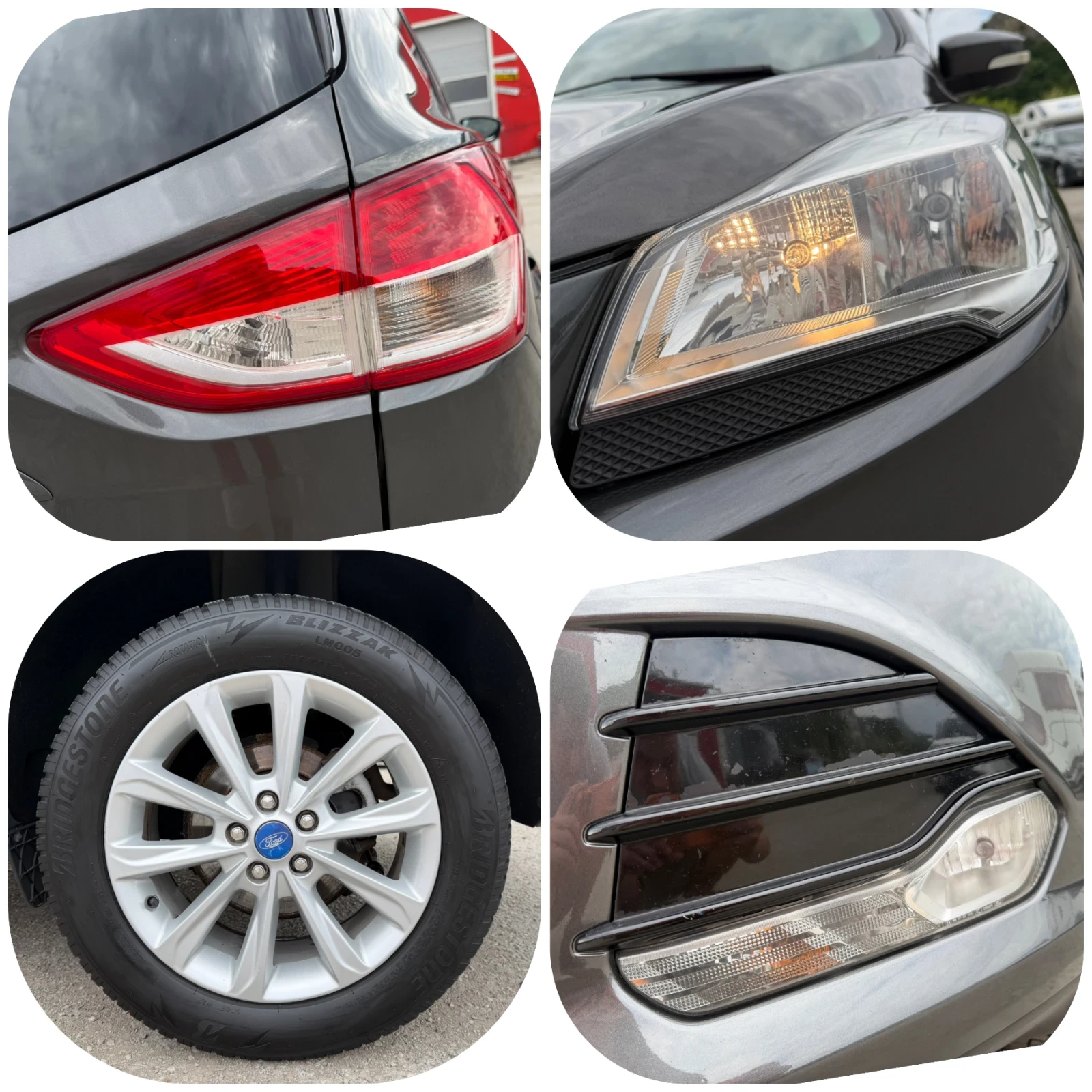 Ford Kuga 2.OTDCI НАВИ/З.КАМЕРА/КОЖА/ЛЕТИ ДЖ., снимка 16 - Автомобили и джипове - 54606297