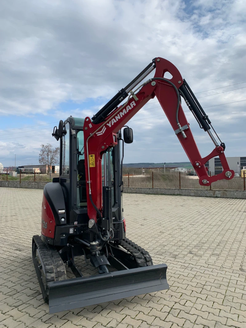 Багер Yanmar VIO26-6 НОВ, снимка 3 - Индустриална техника - 47274477