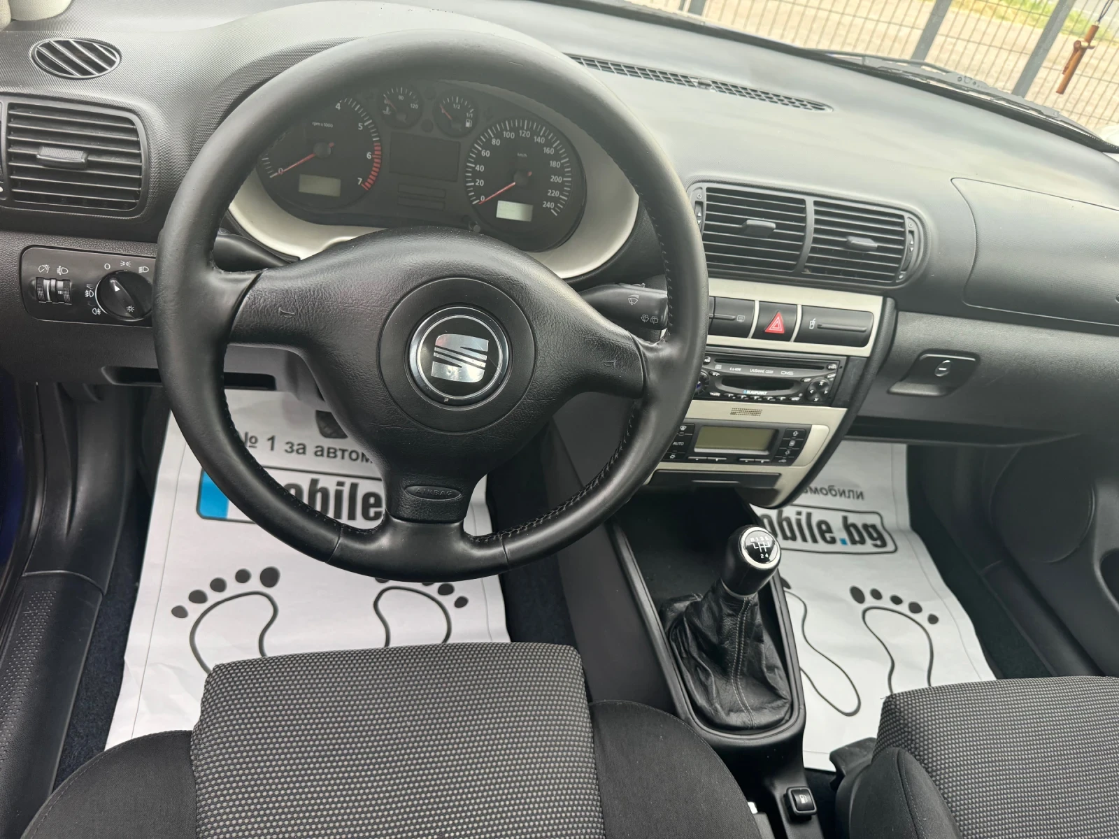 Seat Leon 1.4i KLIMATR 148000km. | Mobile.bg   13