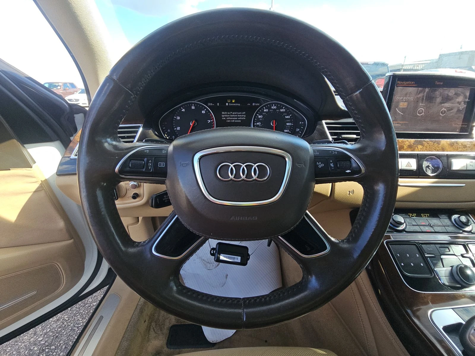 Audi A8 3.0Т* MATRIX* ПОДГРЕВ* КАМЕРА* КЕЙЛЕС* , снимка 10 - Автомобили и джипове - 53799969