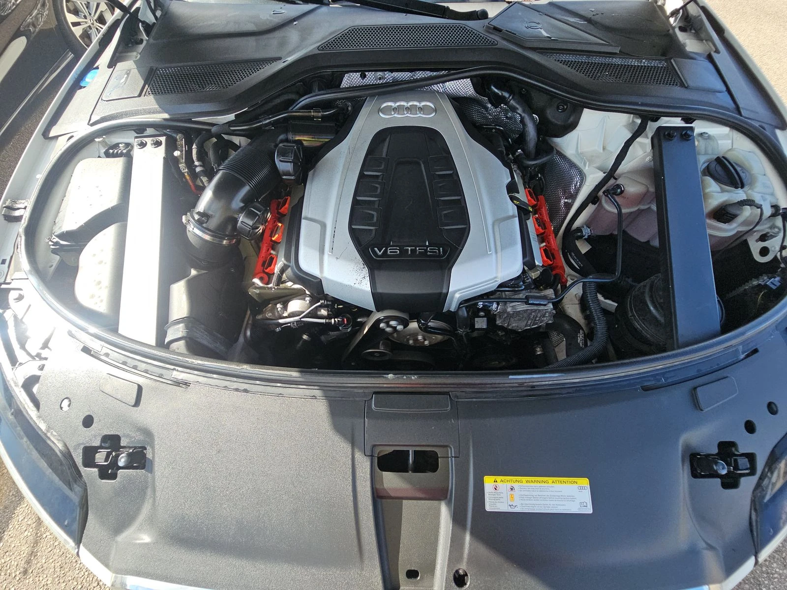 Audi A8 3.0Т* MATRIX* ПОДГРЕВ* КАМЕРА* КЕЙЛЕС* , снимка 17 - Автомобили и джипове - 53799969