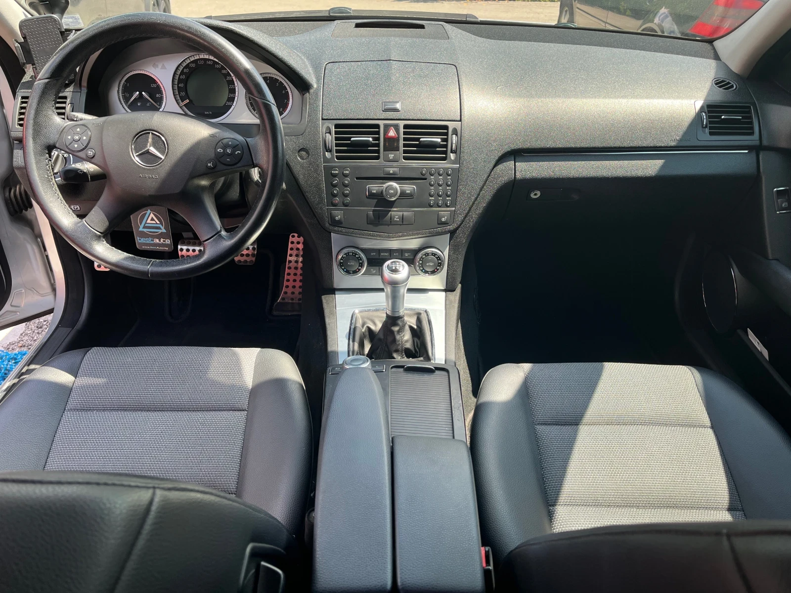 Mercedes-Benz C 180 ГАЗ/ БЕНЗИН, РЕАЛНИ КИЛОМЕТРИ!, снимка 7 - Автомобили и джипове - 55335489
