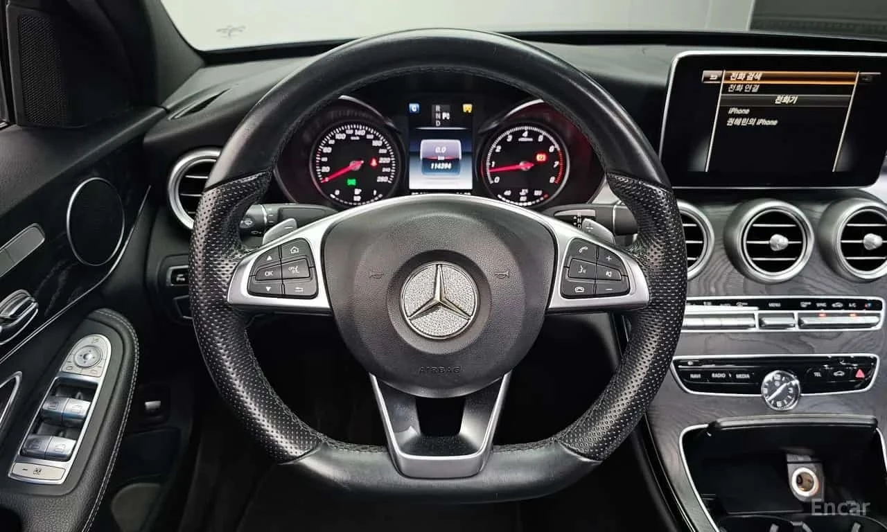 Mercedes-Benz C 200 * C200 AMG Line * ЦЕНА ДО БГ, снимка 13 - Автомобили и джипове - 55736204