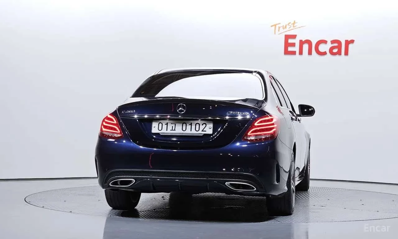 Mercedes-Benz C 200 * C200 AMG Line * ЦЕНА ДО БГ, снимка 4 - Автомобили и джипове - 55736204