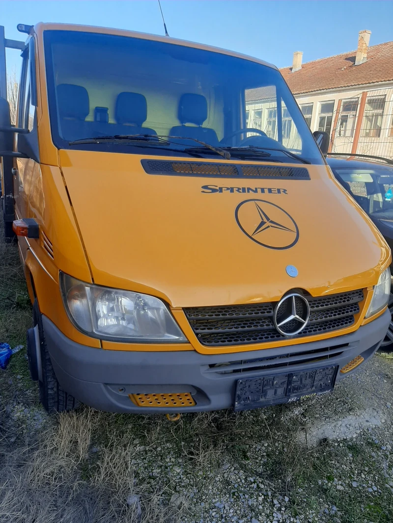 Mercedes-Benz Sprinter 411 Самосвал, снимка 4 - Бусове и автобуси - 47999593