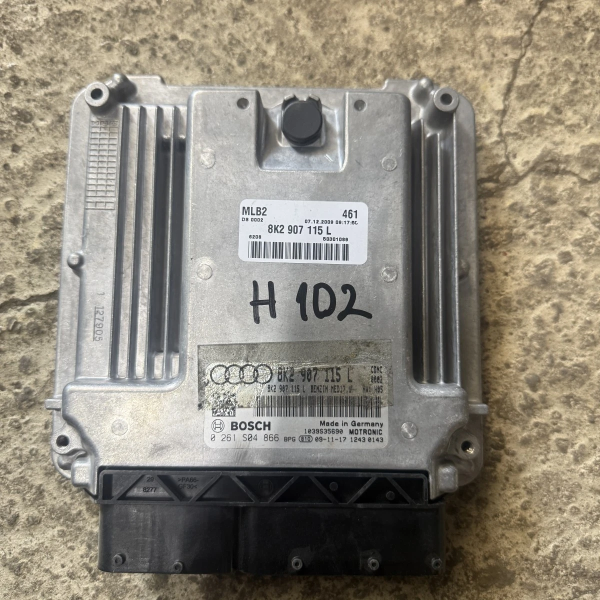 Компютър мотор двигател ECU AUDI A4 A6 A5 Q5 20TFSI CDN 8K2907115L ном 102