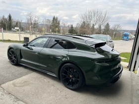 Porsche Taycan GTS Sport Turismo Nurburgring Green, снимка 2